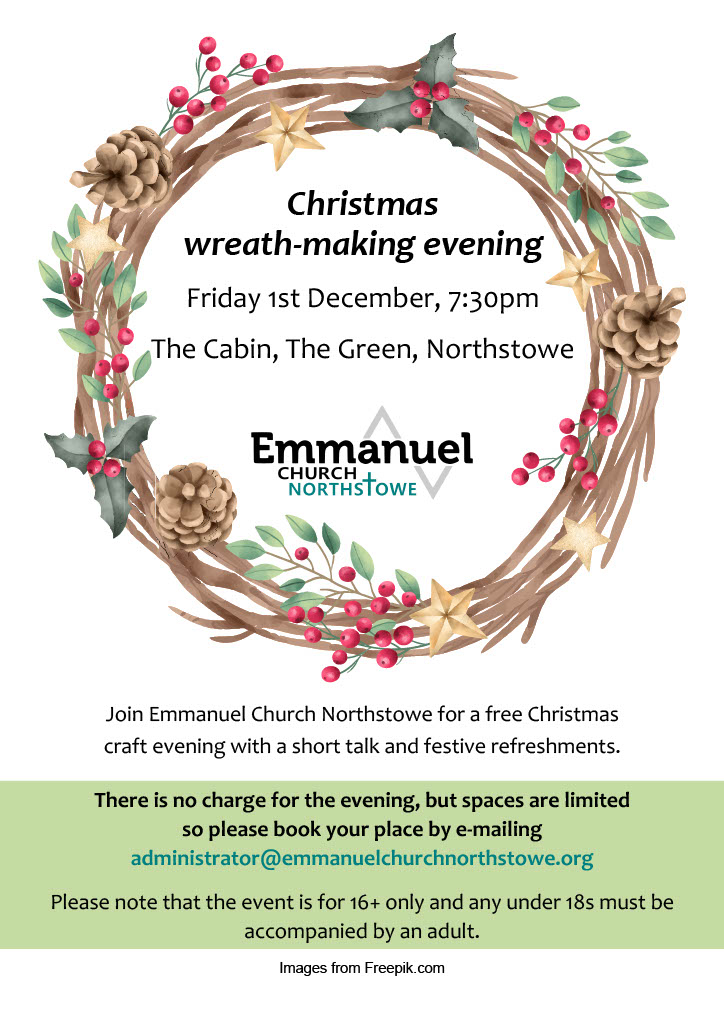 Wreath making poster