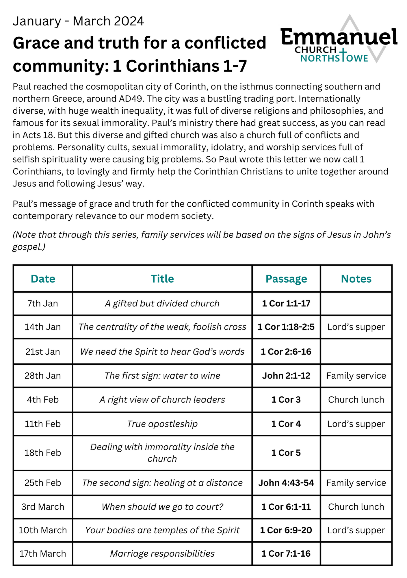 Jan - March 2024 term card 1 C